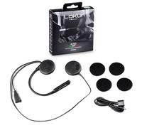 LOKUI Midland - Auricular Bluetooth 5.2 Único K10 para Motociclistas Urbanos, Contestador Telefónico Invisible Universal - Auriculares Bluetooth Cancelación Ruido para Casco Moto, 7mm, Carga Rápida