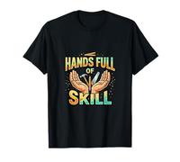 Manos llenas de diseño de mentalidad de Constructor de Habilidades Camiseta