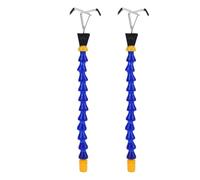 Manos que ayudan a soldar, paquete de 2, rosca de 1/4 pulg., soporte de abrazadera de alambre sin manos, herramienta de tercera mano, brazos flexibles giratorios de 360 grados,