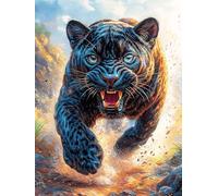 Manos sosteniendo una cascada con flores Puzzles 300 Piezas Impossible 3D Ultra Difícil Cuento de hadas fantástico animal Rompecabezas Para Adultos Desafío Intelectual Estera Portátil DIY Moderno Crea