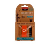 Manouka Pulsera Repelente de Mosquitos Adulto Naranja 1ud