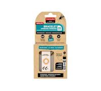 MANOUKA - Pulseras antimosquitos para adolescentes y adultos | Recargable | Protección 6h | Hasta 30 días de uso | Mosquito Tigre | A partir de 36 meses (Floral, pulsera antimosquitos)