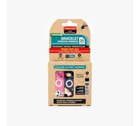 MANOUKA - Pulseras duo antimosquitos junior | Recargable | Protección 6h | Hasta 30 días de uso | Mosquito Tigre | a partir de 36 meses (gato/unicornio, correa repelente de mosquitos)
