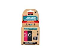 MANOUKA PULSERAS DUO ANTIMOÚSTICAS PARA ADELANTAS Y Adultos | Recargable | Protección 6h | Hasta 30 días de uso | Mosquito Tigre | A partir de 36 meses (NEGRO/FUSHIA, PULSERAS DUO)