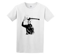 Man'S Jack Johnson T-Shirt Graphic tee Printed Top Mens White Shirt L