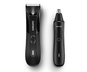 MANSCAPED™ The Perfect Duo 4.0 Contains The Lawn Mower™ 4.0 Waterproof Electric Groin Hair Trimmer and The Weed Whacker™ Nose and Ear Hair Trimmer