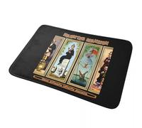 Mansión Encantada 3D Tapetes Antideslizantes Antideslizantes de Nueva Orleans Liberty Square Alfombra de Alfombra para Entrada a la Cocina Tapetes de reposapiés para casa - 50x80cm