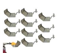 Manta a prueba de fuego, estera de soldadura resistente al calor, 10 partes barrera aislante protección de alta temperatura para soldadura soldadura brasero reparación estufa