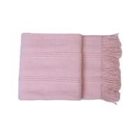 Manta a rayas con flecos para silla, sofá, picnic, camping, playa y uso diario, 51 x 66" $ Manta para sofá (51" x 66") 10