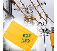 Manta Aislante de Alta tensión 0,4/10 kV - Manta Aislante de Resina EVA de 1,5 mm de Espesor para el Mantenimiento de líneas eléctricas - portátil e Impermeable (99 x 99 cm, 10 kV)