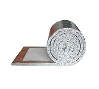 Manta aislante de fibra cerámica, lámina de aluminio de una sola cara, for estufas, hornos, hornos de leña, etc.(10mmx610mmx1000mm)