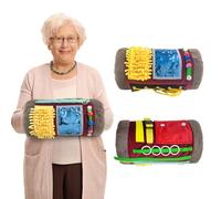 Manta antiansiedad para personas mayores con demencia, manta antiestrés para Alzheimer, productos para actividades de demencia, juguetes sensoriales para aliviar la ansiedad