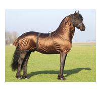 Manta antieczema para caballos de cuello grande QHP 135 cm (Longueur totale: 185 cm)