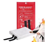Manta antifuego para el hogar y la cocina, manta ignífuga para el hogar, cubierta ignífuga, 1 x 1 m, manta antifuego, para cocina, hogar, grasa, coche