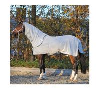 Manta antimoscas para caballos con pieza desmontable para el cuello Kavalkade 155 cm