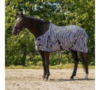 Manta antimoscas para caballos QHP 125 cm (Longueur totale : 165 cm)