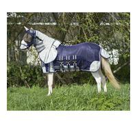Manta antimoscas para caballos QHP Falabella 60 cm (Longitud total: 90 cm)
