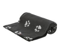 Trixie Manta para Perros Mascotas - Manta Sofa Suave Manta para Mascotas Perros Gatos Cálida Protección Manta Barney 150 x 100 cm Negro Beige