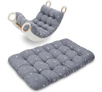Manta bebe suelo 60x120 cm - colchoneta alfombra gateo tapete suave almohada para arco Montessori y juegos actividades bebes playmat acolchado Oeko-Tex Luna