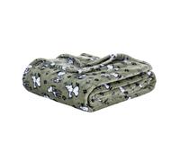 Manta Berkshire Peanuts VelvetLoft Lindo personaje Snoopy Manta de peluche Peanuts Poses and Paws Manta Loden 55 pulgadas x 70 pulgadas (Producto ofic