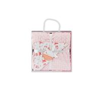 Manta burbuja Paracaidista para bebés en color rosa