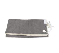 Manta Calefactora, 1 Control de Tecla 60s Manta Calefactora Eléctrica de Tejido de Punto con Cable Largo para Cama Enchufe de la UE 220V (180X150CM 140W)