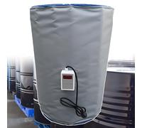Manta calefactora de tambor de aceite, calentador de banda aislante ajustable de 0 a 120 ℃ para 55 galones/275 galones, calentador de cilindro de gas de tela Oxford con termostato, calentador de cubo