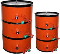 Manta Calefactora para Bidones,Calentador De Tambor De Metal,Calentador De Banda De Barril De Silicona,Silicona Calentador De Cubos Miel,para Tanques Propano TuberíAs