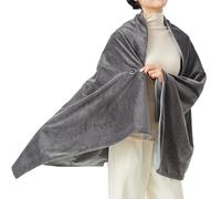 Manta calentada eléctrica Calentamiento Bufanda Poncho Envoltura de Poncho, Pie de Hombro de Regazo