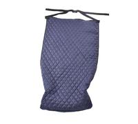 Manta cálida para silla de ruedas, suave y cómoda, silla de ruedas cálida y cómoda forrada de vellón tipo media envoltura, ajuste universal para manta de silla de ruedas