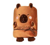 Manta con capucha Capibara | Acogedora manta de peluche Capibara, divertida manta con animales, manta de capa usable, manta de viaje de gran tamaño, suave manta con capucha