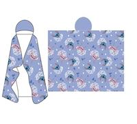 Manta con capucha de 120 x 150 cm Stitch & Angel (lilo y Stitch)