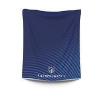 Manta coralina Atlético de Madrid 120 cm. x 150 cm. Largo (250 gsm) 100% poliéster