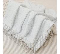 SUPERBE BEBE Manta de bebé Oeko Tex Soft Minky y Muselina - 75x100 cm - Relleno de Poliéster - Confort y Calidad - Pañal, Plaid, Siesta, Guardería - Regalo de Bebé para Niña o Niño