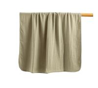 Manta de bambú para bebé Chakra Harvey (150 x 100 cm): suave y transpirable, 50% bambú y 50% algodón. Cómoda opción natural para bebés. Diseño unisex. | VERDE - Estándar
