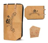 Manta de barbacoa para carne descansando carne de resumen de carne con diez papeles que absorben el aceite bolsita de barbacoa reutilizable bolsa de