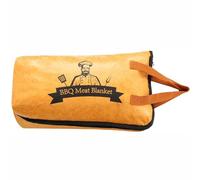 Manta de barbacoa para descansar carne, manta aislante de boca ancha para barbacoa, bolsa de descanso aislada con cremallera reutilizable para picnic fiesta (38 x 17 x 53 cm)