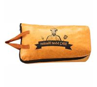 Manta de barbacoa para descansar carne, manta aislante de boca ancha para barbacoa, bolsa de descanso aislada con cremallera, reutilizable para picnic y fiestas (26 x 13 x 38 cm)