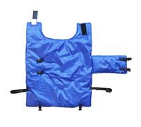 Manta de becerro, tela Oxford, abrigo protector de pantorrillas, chaqueta calentadora de pantorrillas, impermeable, resistente al viento, manta de protección de ganado para recién nacidos en invierno
