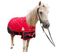 Manta de caballo pequeño, pony, potro, miniatura, 1600 denier, manta para el cuidado del caballo, manta impermeable y transpirable (relleno de 220 g)