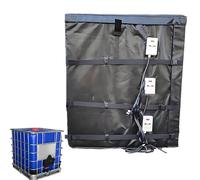 Manta de calentador de tanque industrial con control de temperatura ajustable para tanques y tuberías de plástico