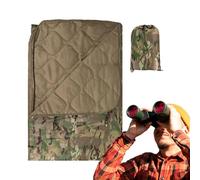 Manta de camping genérica de plumón, manta de camping impermeable - Manta de viaje al aire libre a prueba de viento | Edredón de senderismo ligero y cálido para estadio de playa, avión