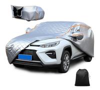 Manta De Coche para Granizo para Mercedes E-Class (W124) 1984-1993 con Cuerdas Delanteras y traseras a Prueba de viento丨Funda Antigranizo para Coche Resistentes A La Nieve