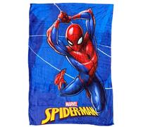 Manta de coral Spiderman Marvel para niños manta de suave forro polar 100x140 cm perfecta para sofá cama o viaje