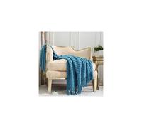 Manta de crochet estilo bohemio CREVENT para sofα, silla, cama, ideal como regalo de cumpleaρos para novia, mamα, suave, cαlida, acogedora y lige