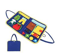 Manta de Demencia Inquieta, Actividades de Demencia para Personas Mayores, Productos para el Alzheimer Manta Ocupada, Fidget Toy Manta Sensorial para Autismo, Alzheimer y Demencia