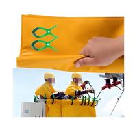 Manta de electrólisis de Alto Voltaje, Estera ignífuga de 0,4/10 kV, con Clips, 1/2/3 Piezas por Paquete, Apta para Uso Comercial, Electro Safe Equint.