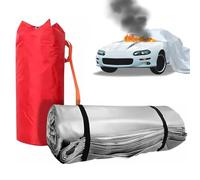 Manta de emergencia contra incendios para coche, manta de silicona de doble cara, manta extintor grande para supervivencia y seguridad de accidentes de vehículo