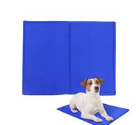 Manta de enfriamiento del perro, almohadilla de enfriamiento para perro, manta de enfriamiento para gatos gel, cama fría de hielo, cojín dormido, fácil lavable, accesorios para alma