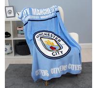 Manchester City FC Manta Polar Cityzens Azul 100x150cm Niños Football Ventilador